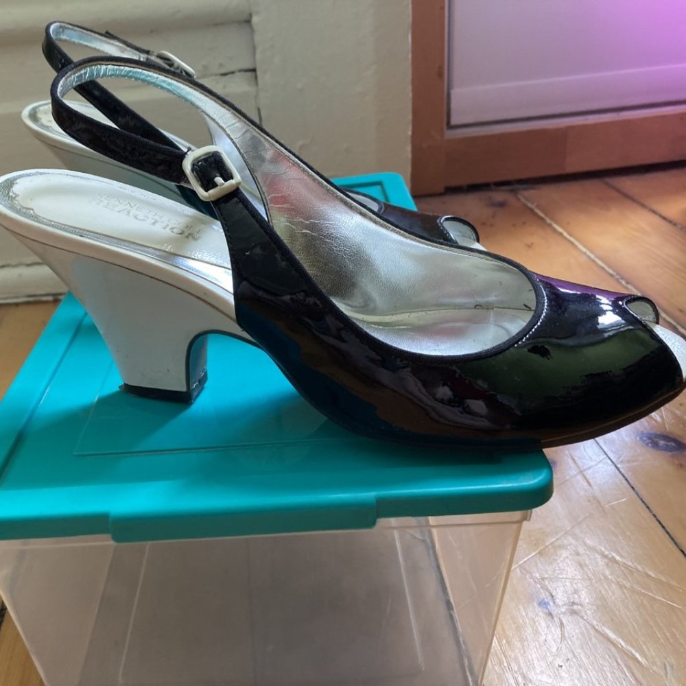 *TAKE 1/2 OFF: Kenneth Cole Patent Dress Sandals